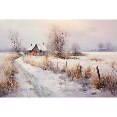 Acrylic Winter Canvas
